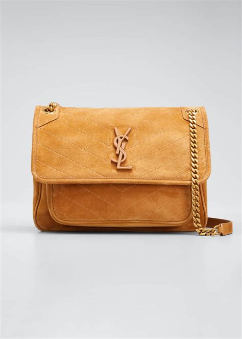 ysl niki suede bag|ysl niki handbags.